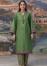 Zellbury Embroidered Khaddar 2 Piece Unstitched Suit WUW24E20440