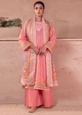 Zellbury Embroidered Khaddar 3 Piece Unstitched Suit WUW24E30590