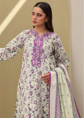 Zellbury Embroidered Lawn 2 Piece Unstitched Suit WUS25E20313