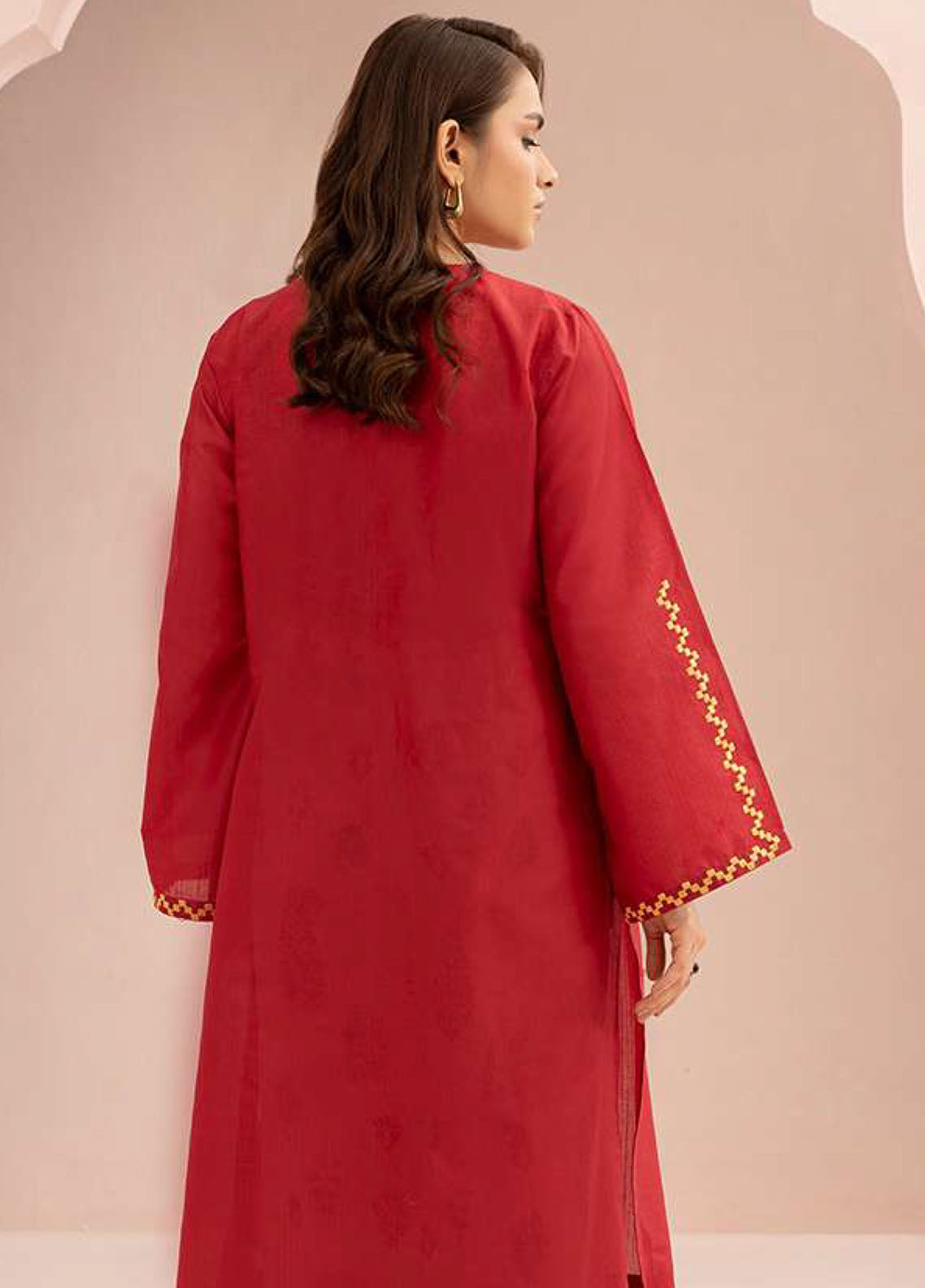 Zellbury Embroidered Lawn 2 Piece Unstitched Suit WUS25E20484 Zellbury Embroidered Lawn 2 Piece Unstitched Suit WUS25E20484