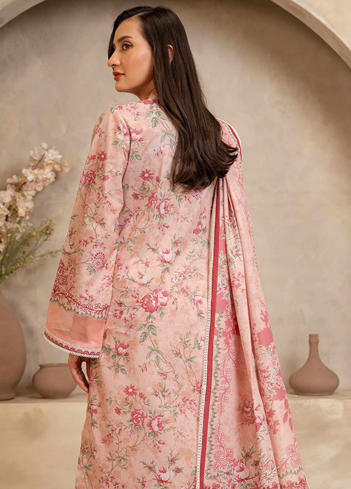 Zellbury Embroidered Lawn 3 Piece Unstitched Suit WUS25E30065 Zellbury Embroidered Lawn 3 Piece Unstitched Suit WUS25E30065