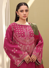 Zellbury Embroidered Lawn 3 Piece Unstitched Suit WUS25E30286