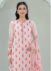 Zellbury Embroidered Lawn 3 Piece Unstitched Suit WUS25E30462