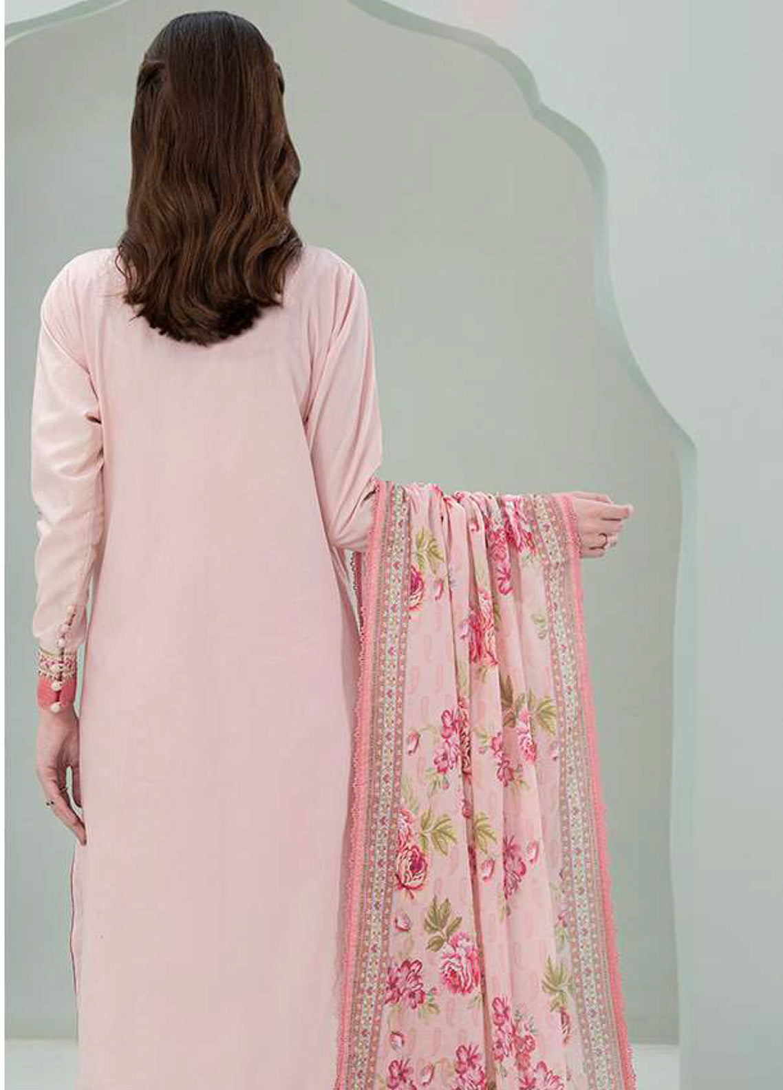 Zellbury Embroidered Lawn 3 Piece Unstitched Suit WUS25E30462 Zellbury Embroidered Lawn 3 Piece Unstitched Suit WUS25E30462