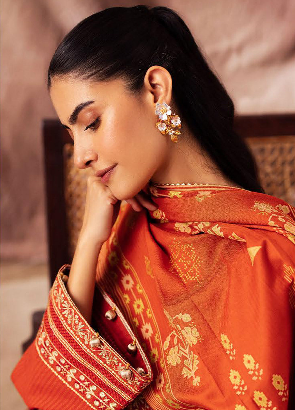 Zellbury Essential Embroidered Khaddar 3 Piece Unstitched Suit WUW24E30315 Zellbury Essential Embroidered Khaddar 3 Piece Unstitched Suit WUW24E30315