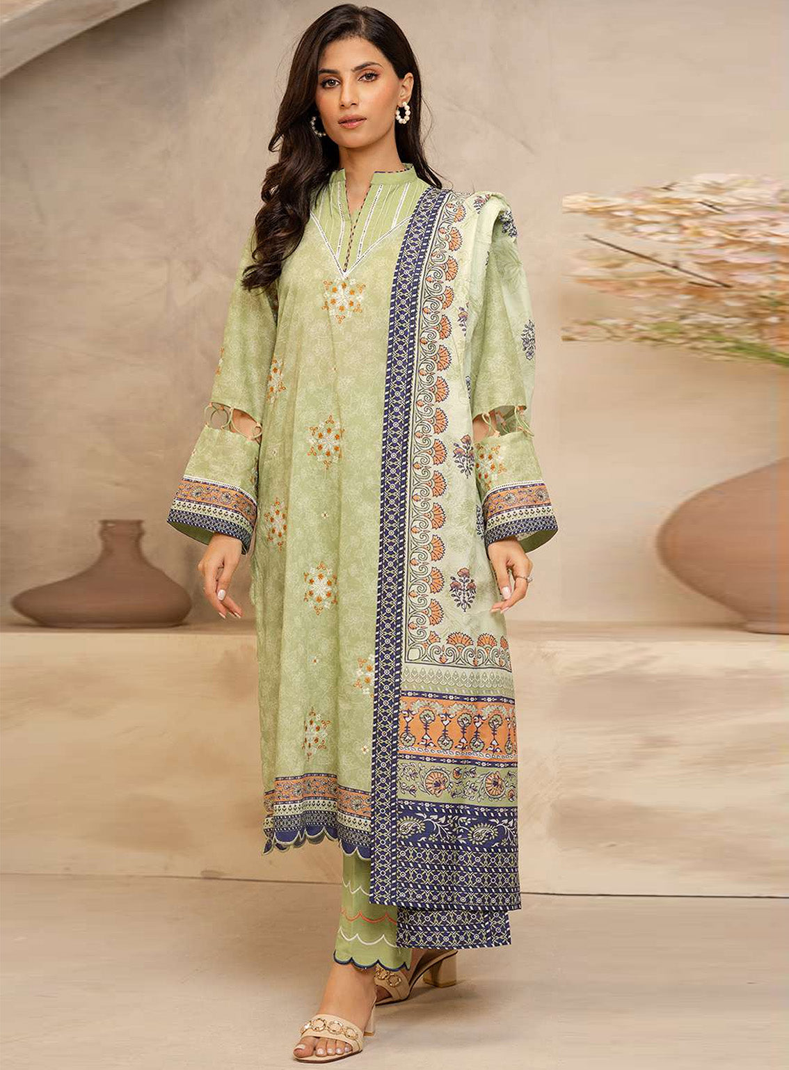 Zellbury Essential Embroidered Lawn 3 Piece Unstitched Suit WUS25E30066 Zellbury Essential Embroidered Lawn 3 Piece Unstitched Suit WUS25E30066