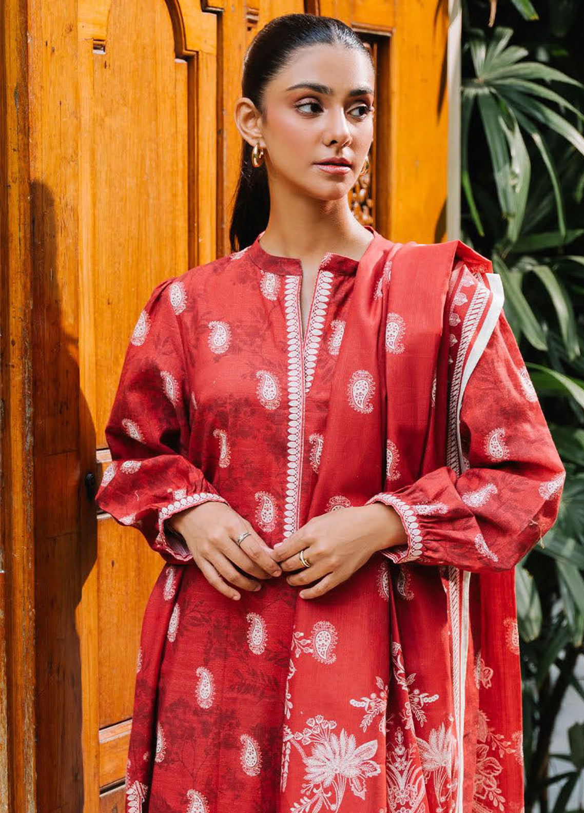 Zellbury Essential Printed Karandi 3 Piece Unstitched Suit WUW24X30193 Zellbury Essential Printed Karandi 3 Piece Unstitched Suit WUW24X30193