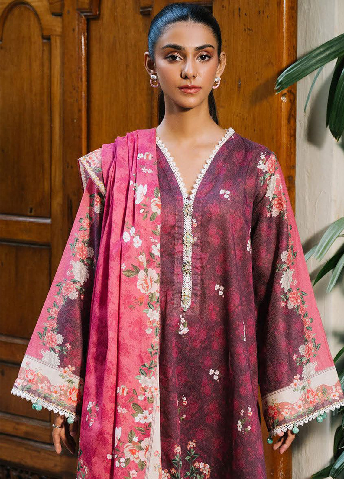 Zellbury Essential Printed Karandi 3 Piece Unstitched Suit WUW24X30301 Zellbury Essential Printed Karandi 3 Piece Unstitched Suit WUW24X30301