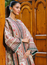 Zellbury Essential Printed Karandi 3 Piece Unstitched Suit WUW24X30302