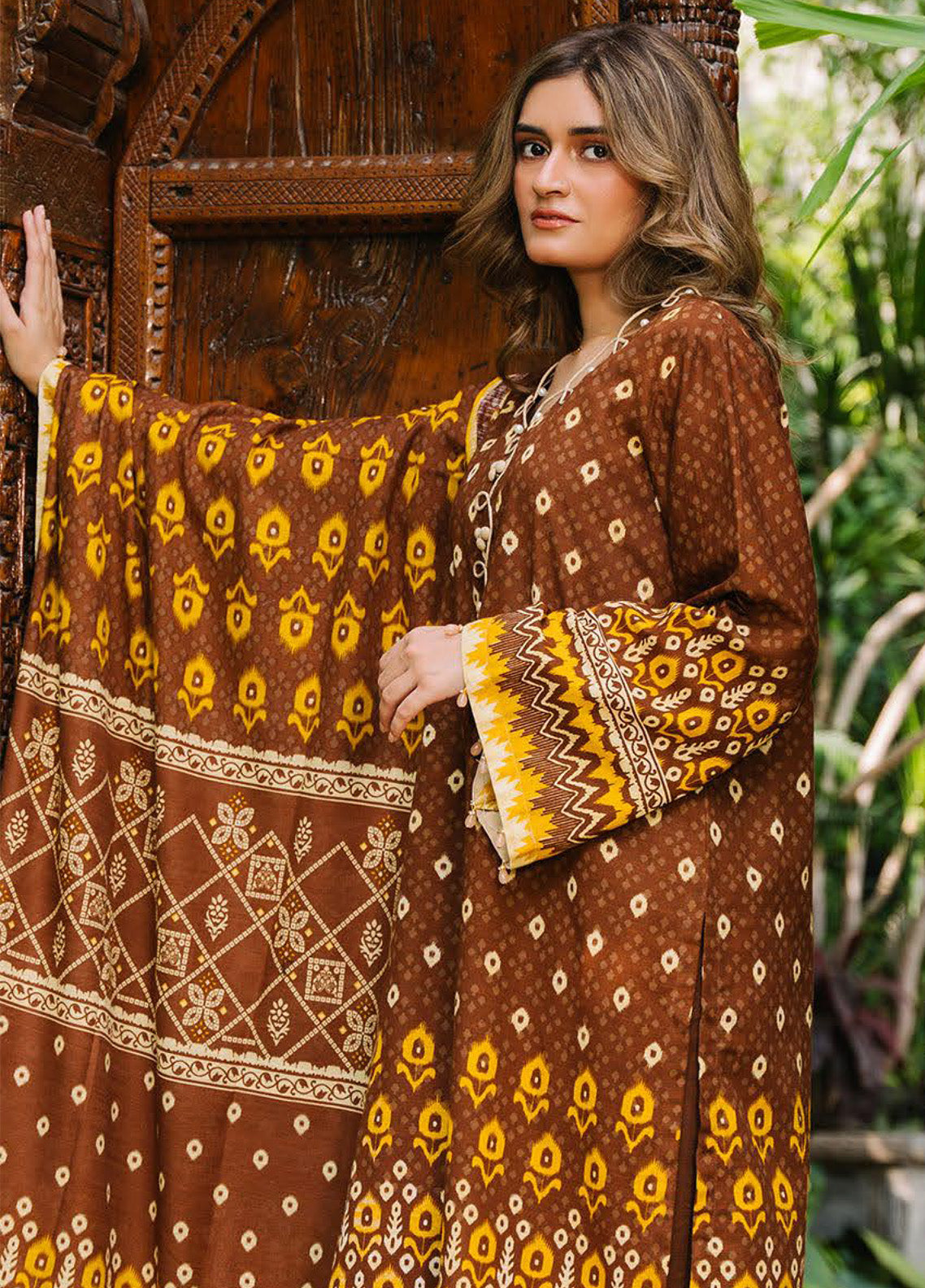Zellbury Essential Printed Khaddar 3 Piece Unstitched Suit WUW24X30182 Zellbury Essential Printed Khaddar 3 Piece Unstitched Suit WUW24X30182