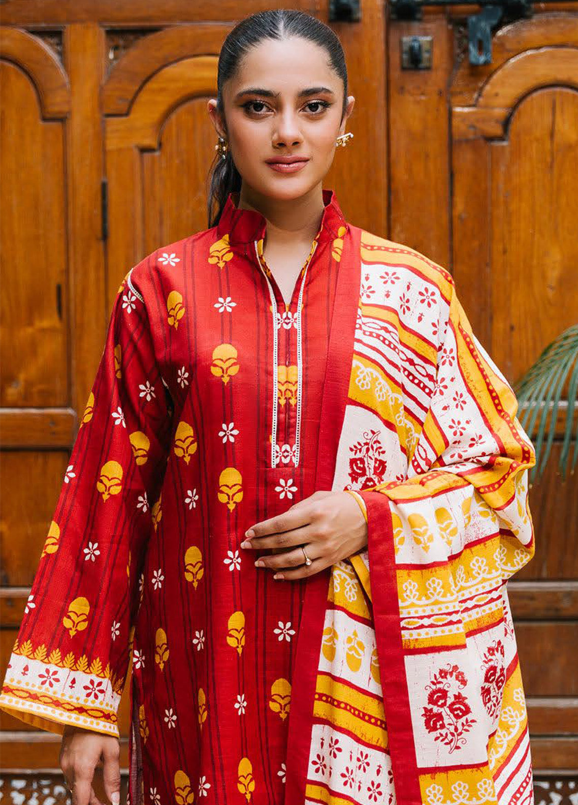 Zellbury Essential Printed Khaddar 3 Piece Unstitched Suit WUW24X30271 Zellbury Essential Printed Khaddar 3 Piece Unstitched Suit WUW24X30271