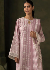 Zellbury Essential Printed Khaddar 3 Piece Unstitched Suit WUW24X30304