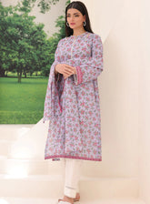 Zellbury Essential Printed Lawn 2 Piece Unstitched Suit WUS24X21161