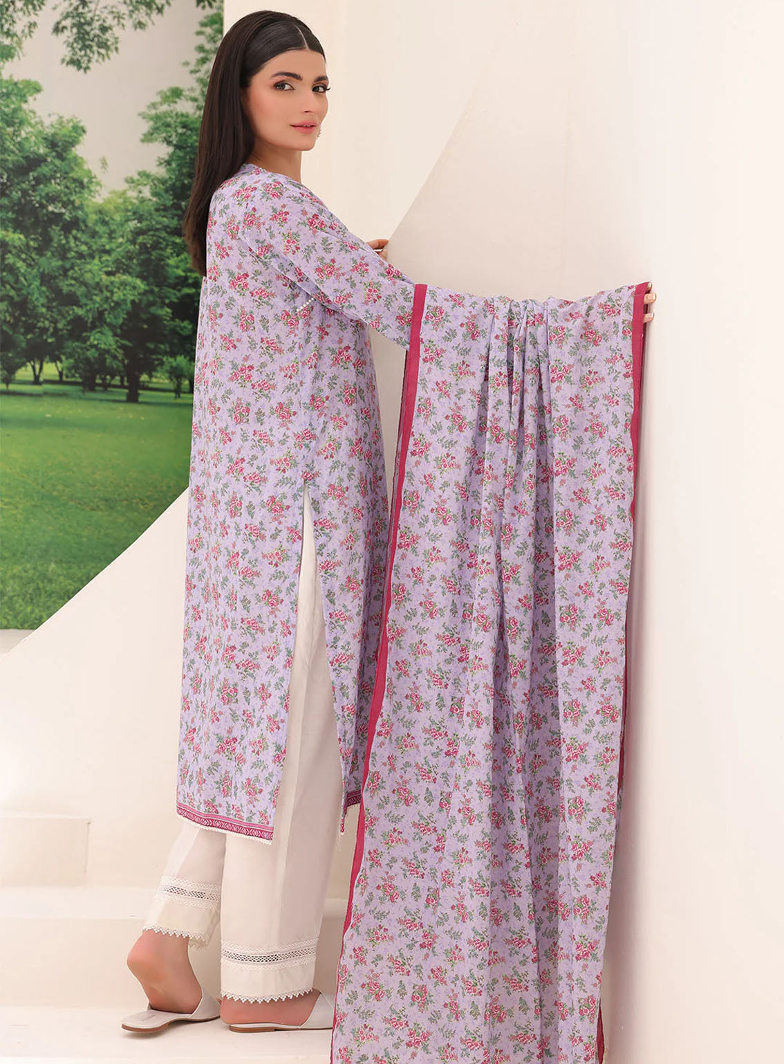Zellbury Essential Printed Lawn 2 Piece Unstitched Suit WUS24X21161 Zellbury Essential Printed Lawn 2 Piece Unstitched Suit WUS24X21161