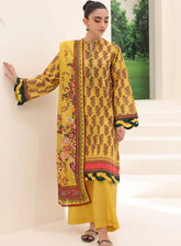 Zellbury Essential Printed Lawn 2 Piece Unstitched Suit WUS24X21164
