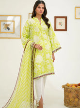 Zellbury Essential Printed Lawn 2 Piece Unstitched Suit WUS24X21388