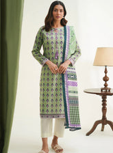Zellbury Essential Printed Lawn 2 Piece Unstitched Suit WUS24X21708