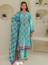 Zellbury Essential Printed Lawn 3 Piece Unstitched Suit WUS24X31193