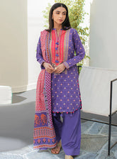 Zellbury Essential Printed Lawn 3 Piece Unstitched Suit WUS24X31217
