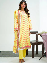 Zellbury Essential Printed Lawn 3 Piece Unstitched Suit WUS24X31503