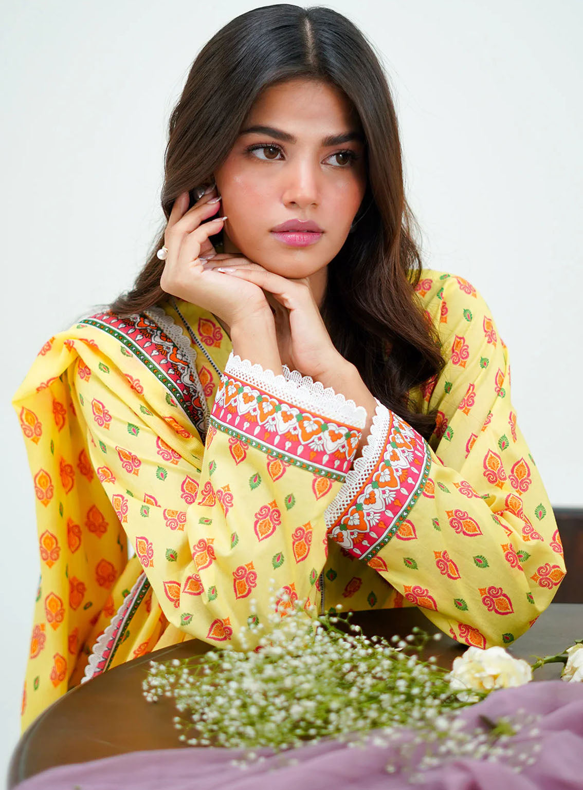 Zellbury Essential Printed Lawn 3 Piece Unstitched Suit WUS24X31503 Zellbury Essential Printed Lawn 3 Piece Unstitched Suit WUS24X31503
