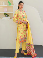 Zellbury Essential Printed Lawn 3 Piece Unstitched Suit WUS24X31675