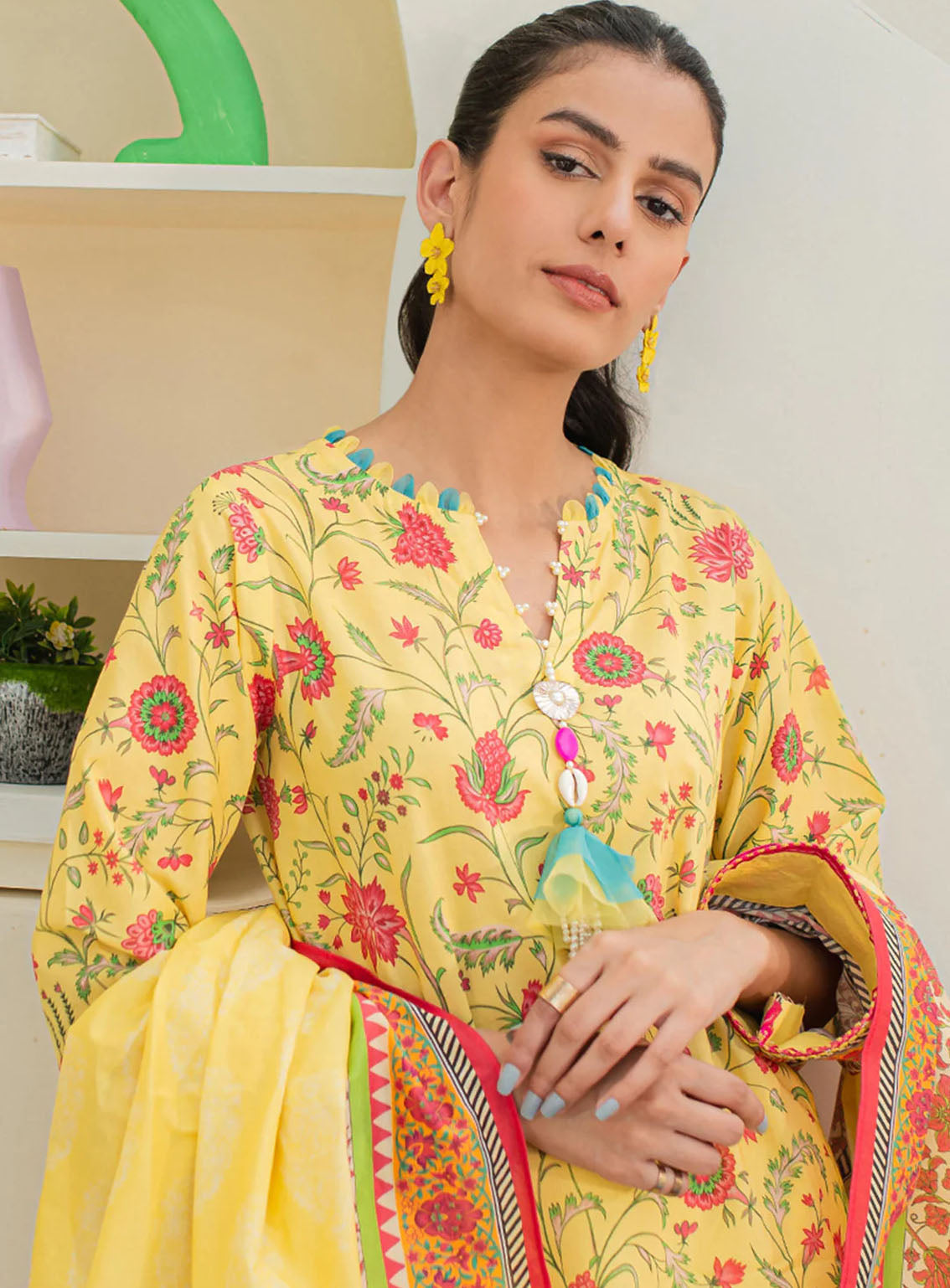Zellbury Essential Printed Lawn 3 Piece Unstitched Suit WUS24X31675 Zellbury Essential Printed Lawn 3 Piece Unstitched Suit WUS24X31675