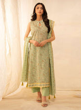 Zellbury Essential Printed Lawn 3 Piece Unstitched Suit WUS25X30027