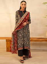 Zellbury Essential Printed Lawn 3 Piece Unstitched Suit WUS25X30030
