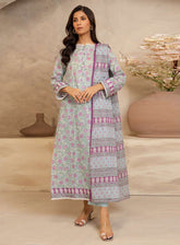 Zellbury Essential Printed Lawn 3 Piece Unstitched Suit WUS25X30031