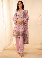 Zellbury Essential Printed Lawn 3 Piece Unstitched Suit WUS25X30117