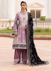 Zellbury Luxury Embroidered Organza 3 Piece Unstitched Suit WULC25E34204