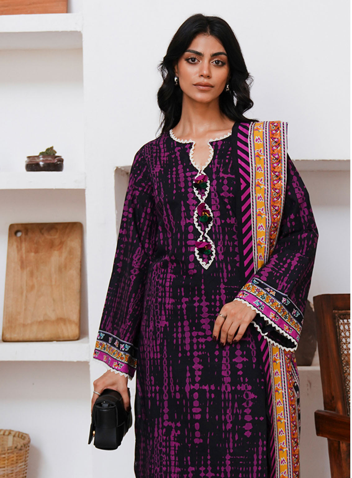 Zellbury Printed Cambric 2 Piece Unstitched Suit WUC24X20006 Zellbury Printed Cambric 2 Piece Unstitched Suit WUC24X20006