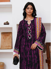Zellbury Printed Cambric 2 Piece Unstitched Suit WUC24X20006