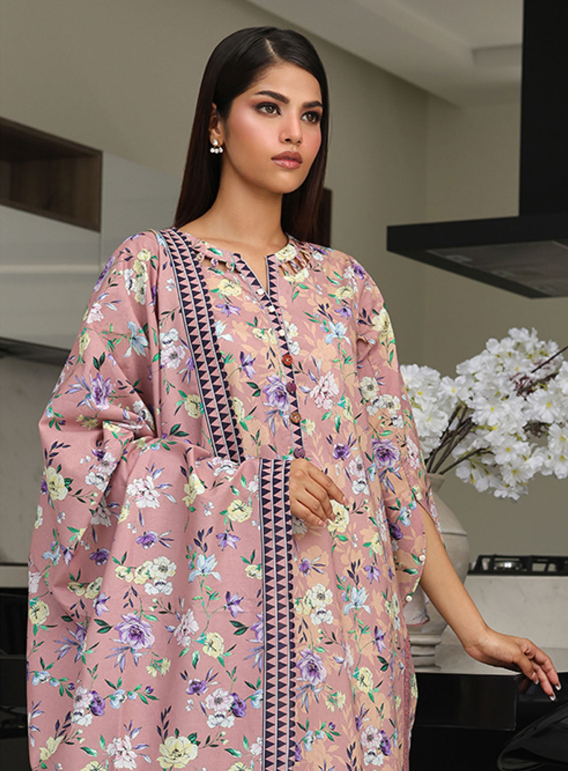 Zellbury Printed Cambric 2 Piece Unstitched Suit WUC24X20007 Zellbury Printed Cambric 2 Piece Unstitched Suit WUC24X20007
