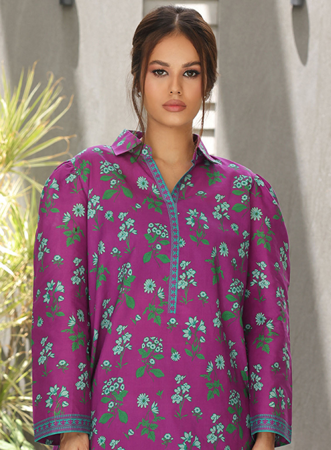 Zellbury Printed Cambric 2 Piece Unstitched Suit WUC24X20014 Zellbury Printed Cambric 2 Piece Unstitched Suit WUC24X20014
