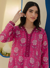 Zellbury Printed Cambric 2 Piece Unstitched Suit WUC24X20017