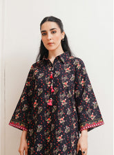 Zellbury Printed Cambric 2 Piece Unstitched Suit WUC24X20097