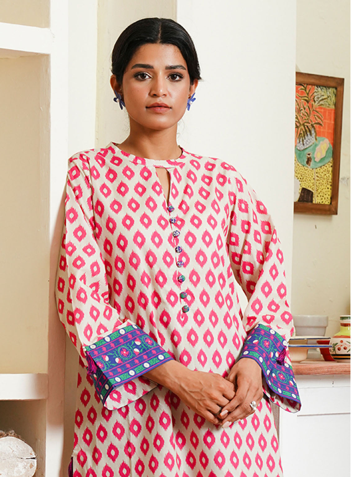 Zellbury Printed Cambric 2 Piece Unstitched Suit WUC24X20098 Zellbury Printed Cambric 2 Piece Unstitched Suit WUC24X20098