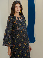 Zellbury Printed Cambric 2 Piece Unstitched Suit WUC24X20102