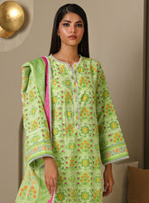 Zellbury Printed Cambric 3 Piece Unstitched Suit WUC24X30115
