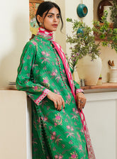 Zellbury Printed Cambric 3 Piece Unstitched Suit WUC24X30118