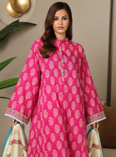Zellbury Printed Cambric 3 Piece Unstitched Suit WUC24X30129