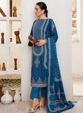 Zellbury Printed Cambric 3 Piece Unstitched Suit WUC24X30135