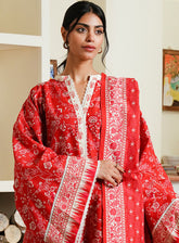 Zellbury Printed Cambric 3 Piece Unstitched Suit WUC24X30139