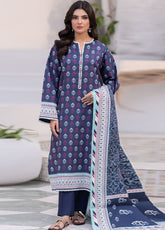 Zellbury Printed Cotail 2 Piece Unstitched Suit WUW24X20587