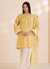 Zellbury Printed Cotton 2 Piece Unstitched Suit WUC25X20001