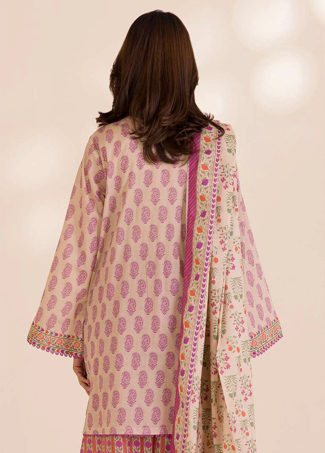 Zellbury Printed Cotton 3 Piece Unstitched Suit WUC25X30038 Zellbury Printed Cotton 3 Piece Unstitched Suit WUC25X30038