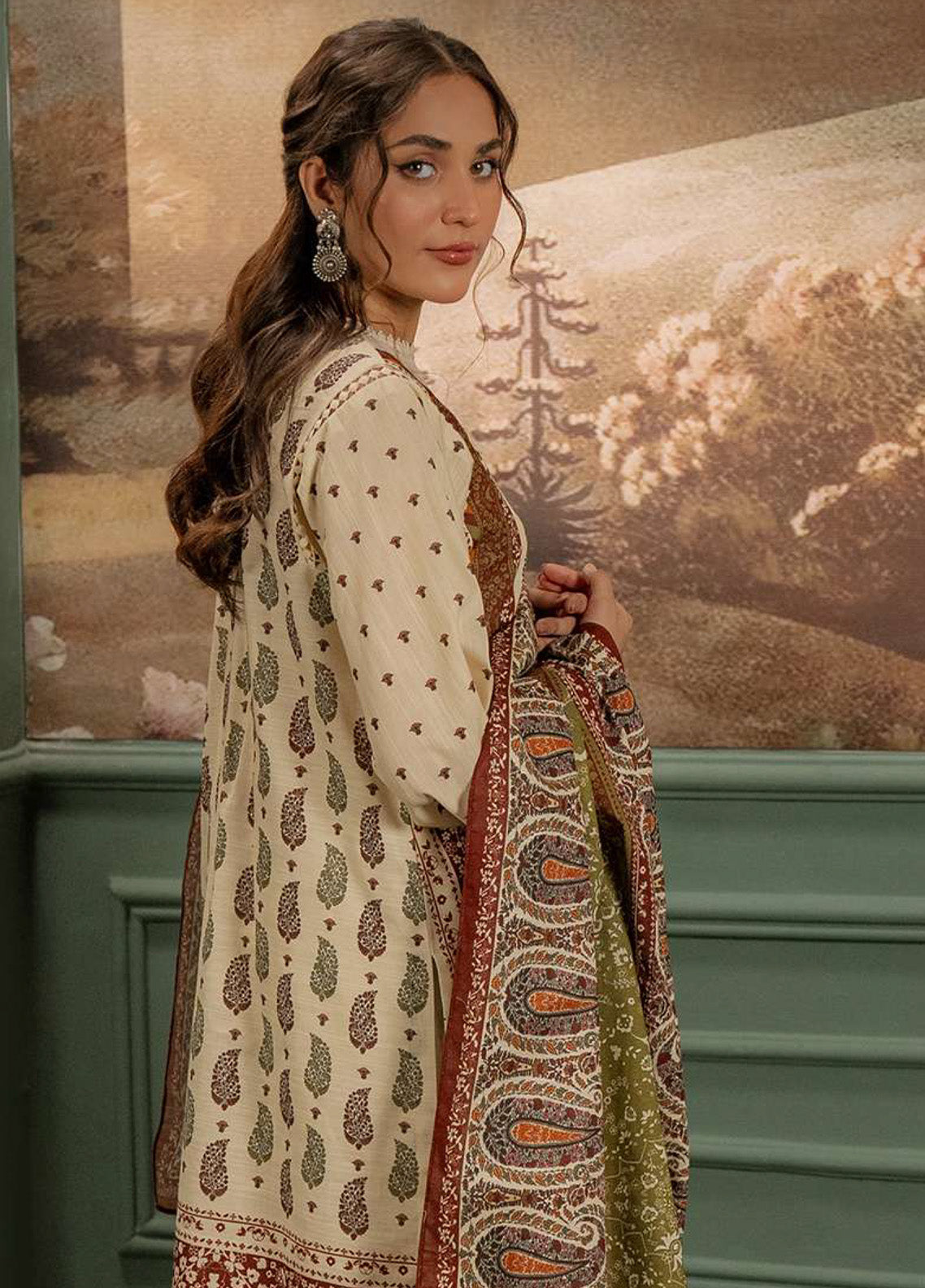 Zellbury Printed Edition Karandi 3 Piece Unstitched Suit WUW24X30380 Zellbury Printed Edition Karandi 3 Piece Unstitched Suit WUW24X30380
