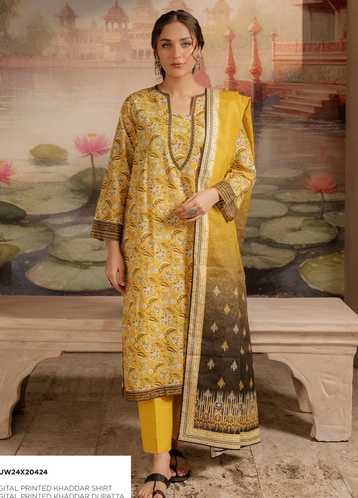 Zellbury Printed Edition Khaddar 2 Piece Unstitched Suit WUW24X20424 Zellbury Printed Edition Khaddar 2 Piece Unstitched Suit WUW24X20424